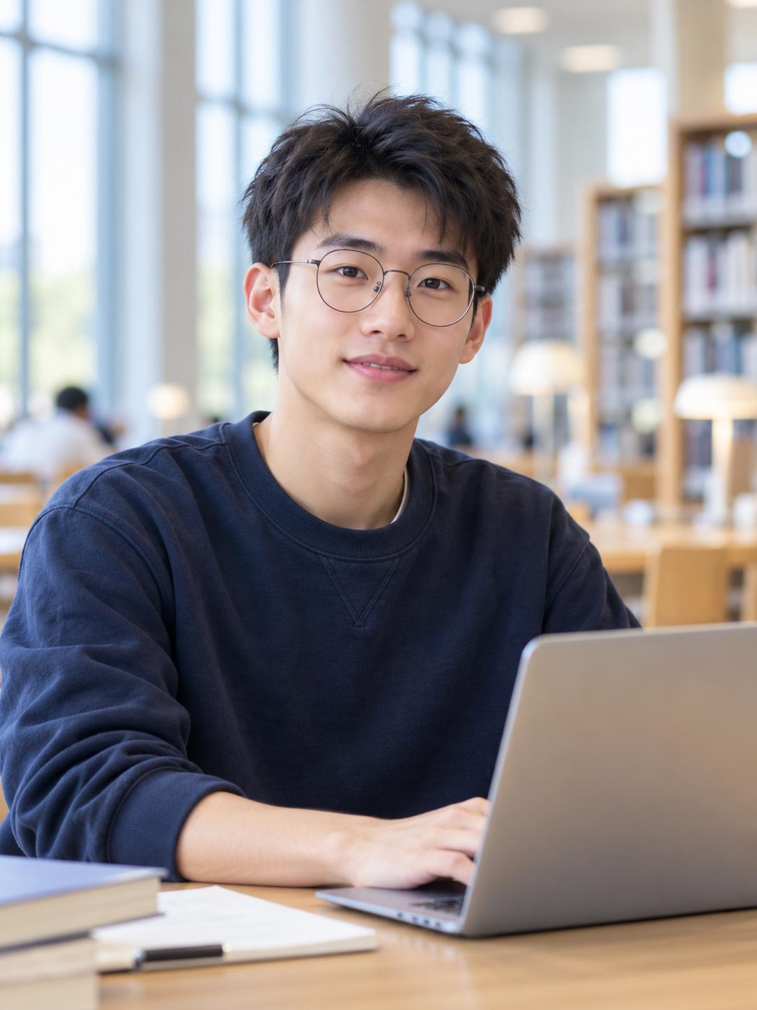 学习场景人物示意，非受访学员本人