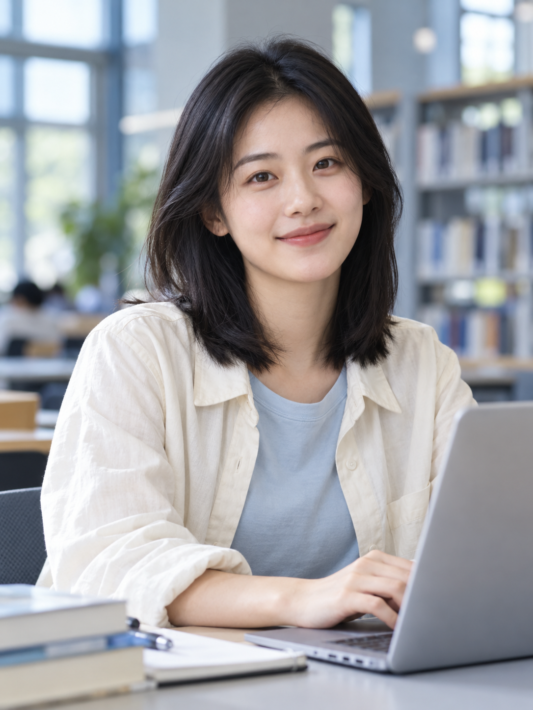学习场景人物示意，非受访学员本人